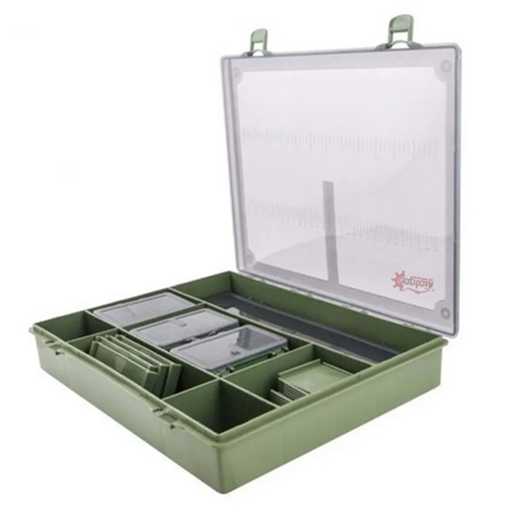 Captain 7122 Carp Box 8li Set 36x30x5.5cm