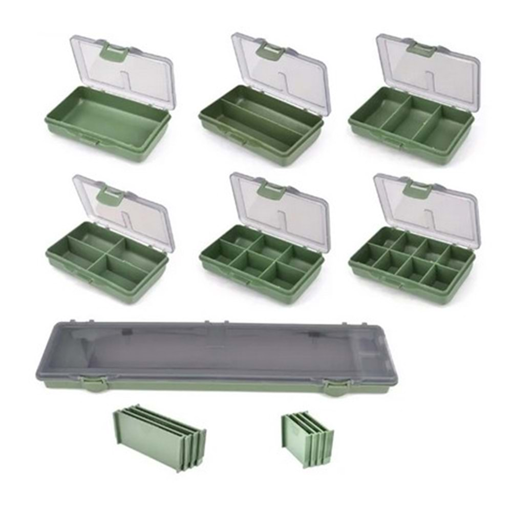 Captain 7122 Carp Box 8li Set 36x30x5.5cm