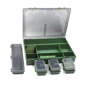 Captain 7122 Carp Box 8li Set 36x30x5.5cm