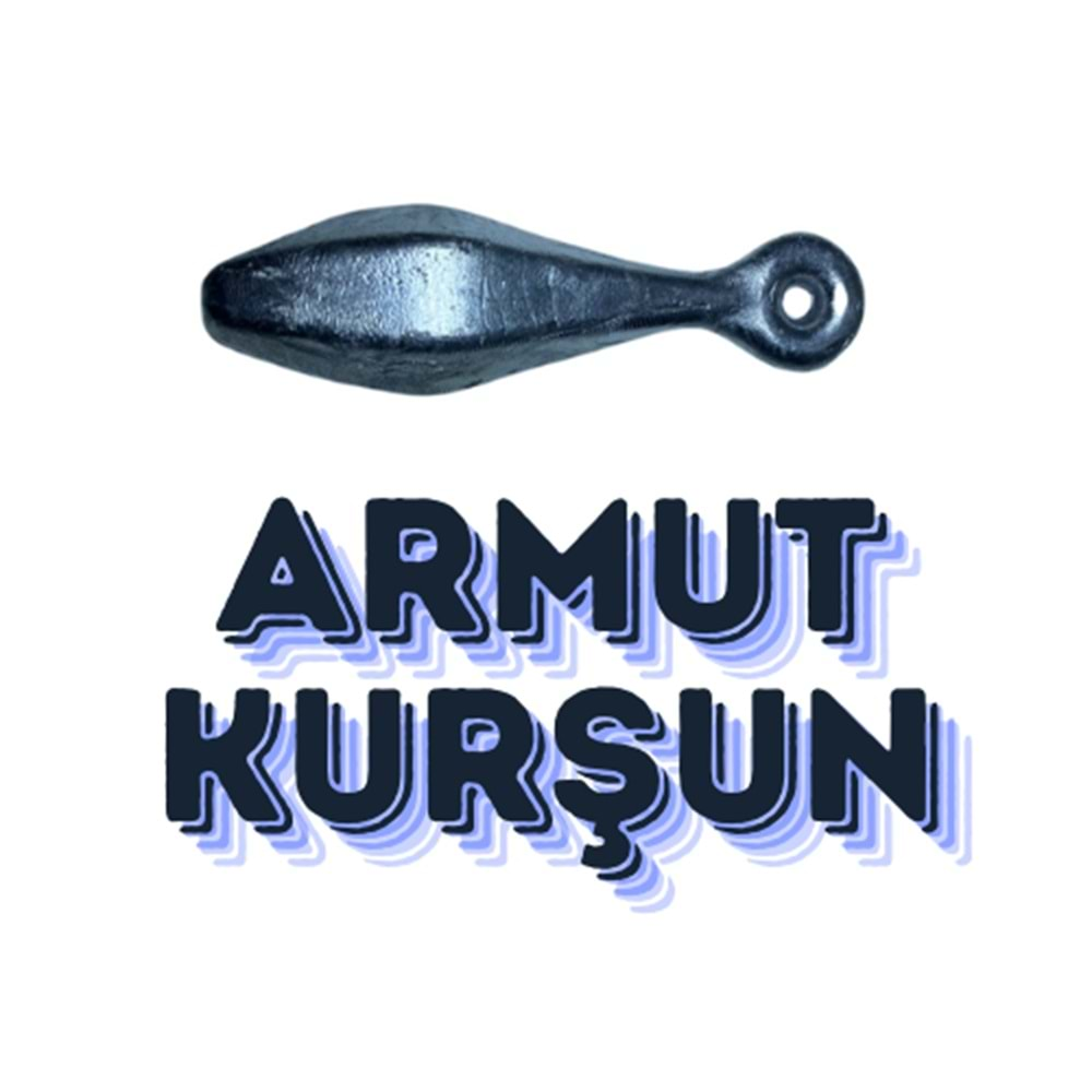 Armut Kurşun 100 Gr 10 Adet Ağırlık