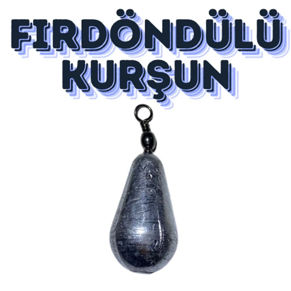 Fırdöndülü Kurşun 15 Gr 66 Adet